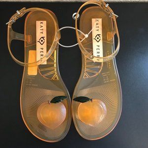 Katy Perry Peach Sandals(grape one sold separately